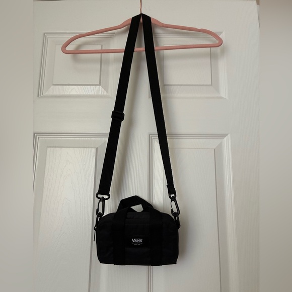 Vans Black Messenger Bag - Picture 1 of 7
